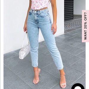 NWT White Fox Drive Me Crazy Jeans Small